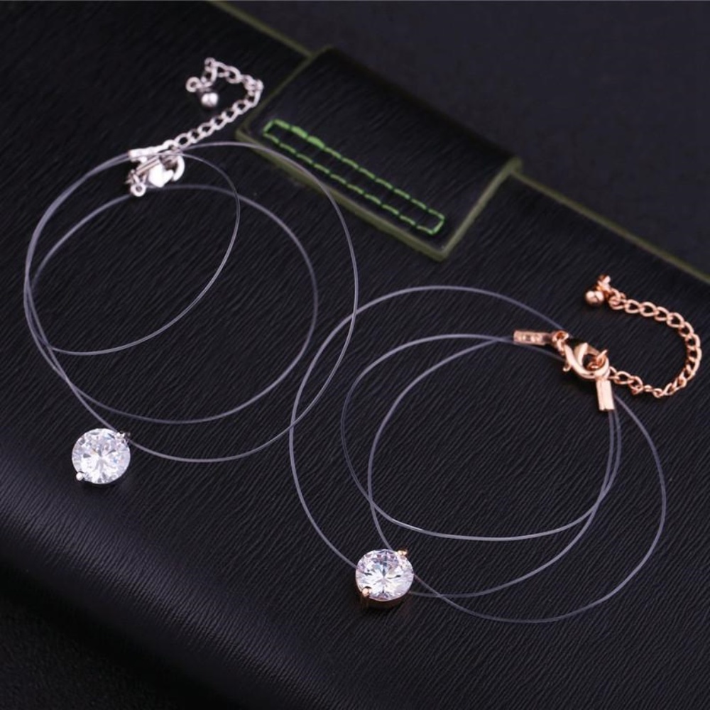 4/$15 New - Amaya Illusion Necklace - Picture 2 of 5
